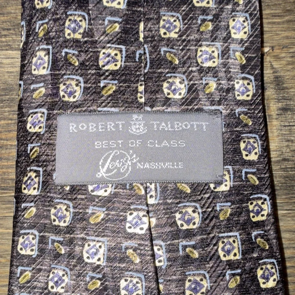 Vintage Robert Talbott Best of Class Levy's Nashville Silk Men's Tie